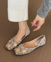 Französisch Spleißen Plattfüße Schuhe Schwarz Nagel Perle Zirkon